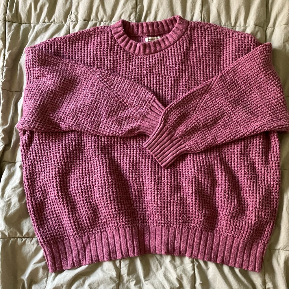 AE Oversized Waffle Knit Sweater